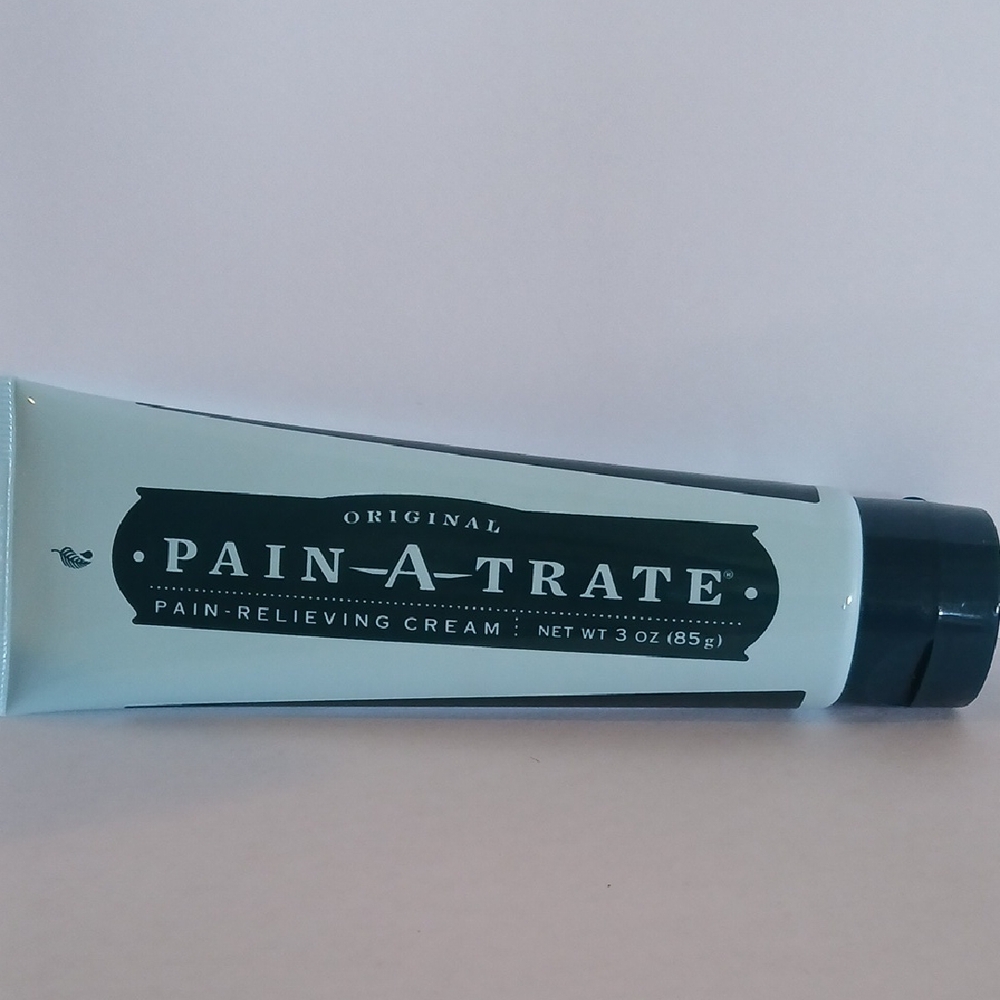 Pain-A-Trate Pain-Relieving Cream - Black and White